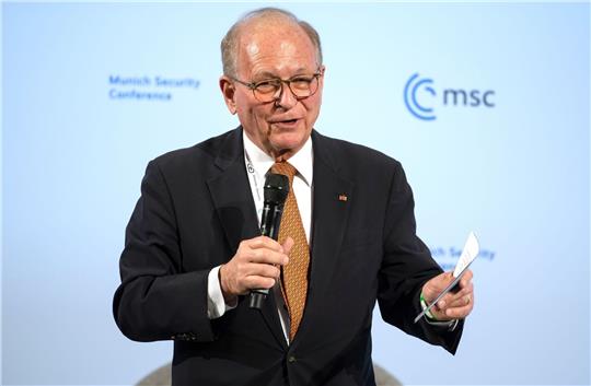 Wolfgang Ischinger bei seiner Abschlussrede zur Münchner Sicherheitskonferenz im vergangenen Jahr.