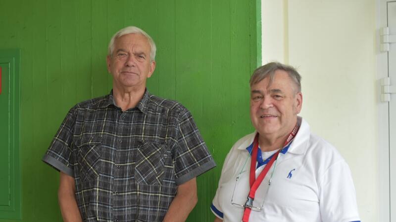 Wolfgang Ritzke (r.) und Lutz Kühnert sind eigentlich bereits pensioniert. Trotzdem unterrichten sie weiterhin an der AGG in Oker
