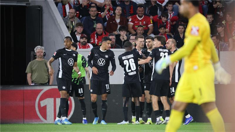 Wolfsburg jubelte über das 1:0.