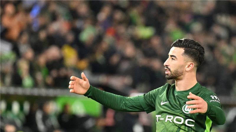 Wolfsburgs Torschütze Mohammed Amoura.