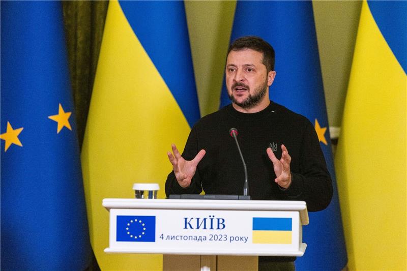 Krieg gegen die Ukraine: So ist die Lage Wolodymyr Selenskyj zufolge ist die ukrainische Luftverteidigung in diesem Jahr dank westlicher Militärhilfe deutlich besser aufgestellt.