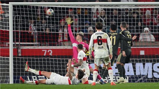 Wooyeong Jeong traf für Union zum 1:1.