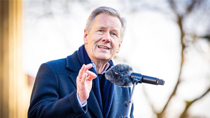 Wulff: AfD und Linke werden Merz einen Blumenstrauß schicken Wulff sieht die AfD und die Linke als Profiteure der Migrationspolitik der Union. (Archivbild)