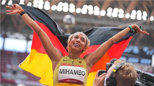Wurde 2021 in Tokio Olympiasiegerin: Malaika Mihambo. (Archivbild)