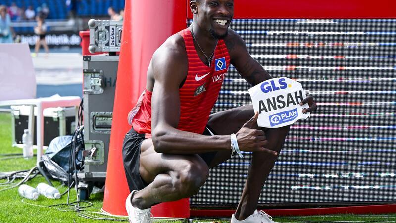 Mit KI gegen den Hass - Mihambo fordert mehr Zivilcourage Wurde nach seinem Rekordlauf rassistisch beleidigt: Owen Ansah.
