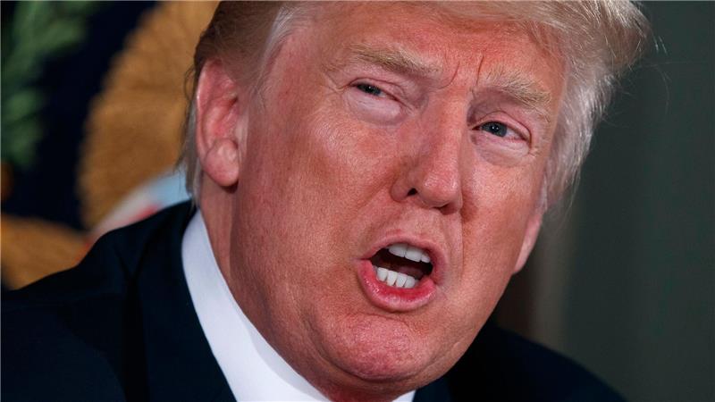 Trump und die Verschwörer, die er rief Wut auf die eigenen Leute: Trump wettert gegen Fans. (Archivfoto)