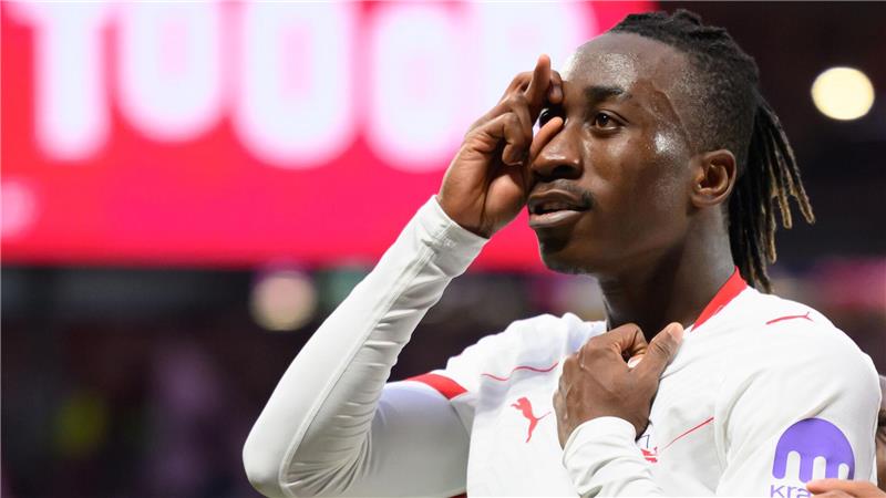 Leipzig schafft mit Sieg gegen Stuttgart einen Startrekord Yan Diomande (RB Leipzig) jubelt nach dem 1:0 gegen Stuttgart.