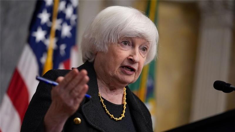 Durchbruch bei 50-Milliarden-Kredit für Ukraine erwartet Yellen sagt, das Paket sei so gut wie geeint. (Archivbild)