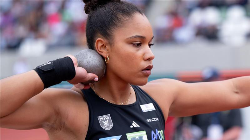 Yemisi Ogunleye übertraf beim deutschen Meistertitel die 19 Meter.