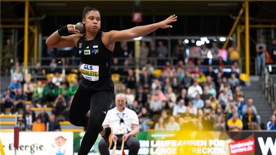 Yemisi Ogunleye vertraut in Apeldoorn auch auf ihre mentale Stärke.