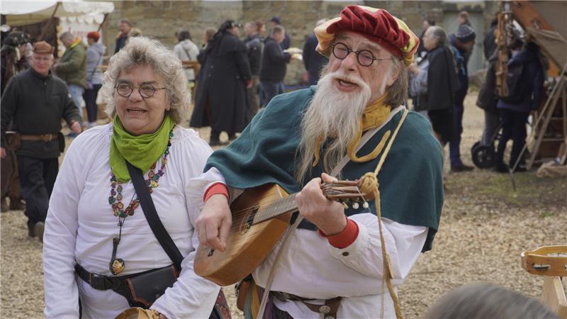 Ysa vom Klostergarten und Lupus von der Haydau sind das Duo „Herzblut“.