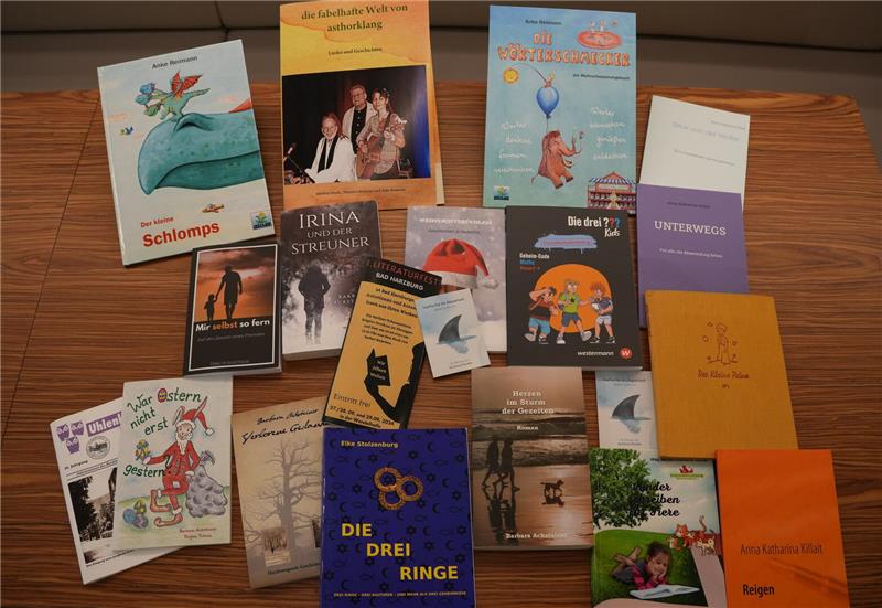 Bad Harzburger veranstalten dreitägiges Literaturfest Zahlreiche Bücher lokaler Autoren gibt es beim Literaturfest zu entdecken.