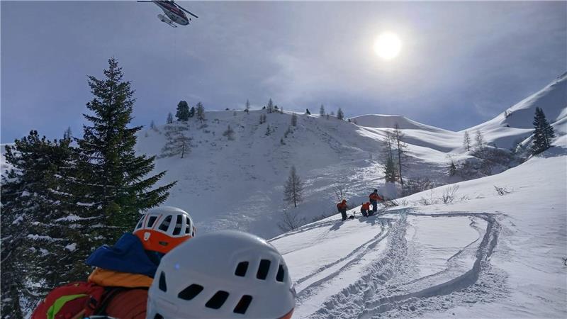 Zahlreiche Such- und Rettungseinsätze in Österreich.