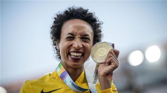 Zehn Jahre nach ihrem EM-Debüt sind die Titelkämpfe in Rom für Malaika Mihambo ein kleines Jubiläum.