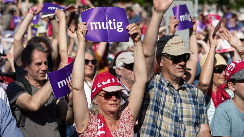 Zehntausende feierten den Kirchentag kontrovers, aber friedlich – meist bei Sonnenschein.