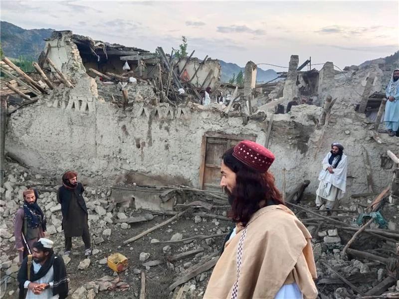 1000 Tote nach Beben in Afghanistan Zerstörung durch ein Erdbeben in der ostafghanischen Provinz Paktika.