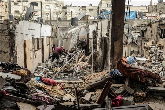 Zerstörung und Leid dominieren den Gazastreifen.