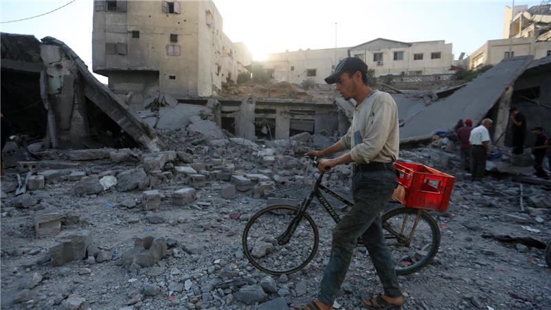 Warten auf Hamas-Antwort - Trump setzt Frist Zerstörungen in der Stadt Gaza. (Archivbild)