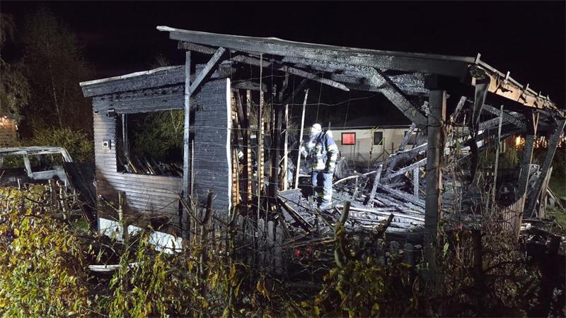 Zeugen berichteten von einer Explosion. 