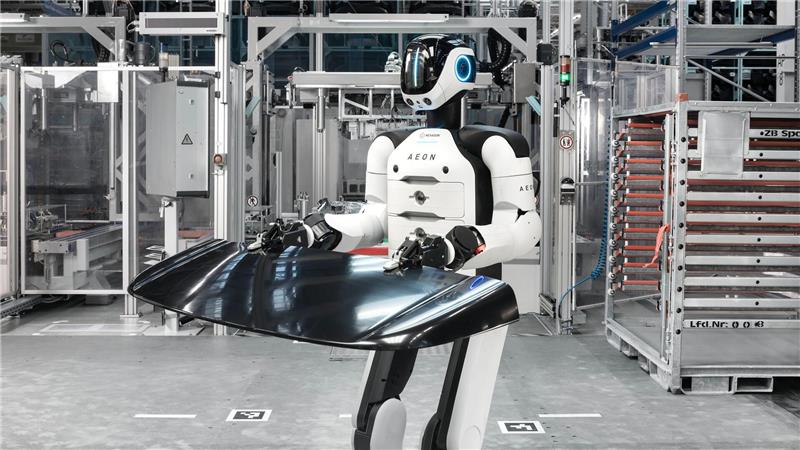 BMW testet humanoide Roboter in der Produktion in Leipzig Ziel des Einsatzes soll laut BMW sein, unangenehme oder gefährliche Arbeiten an Roboter auszulagern.