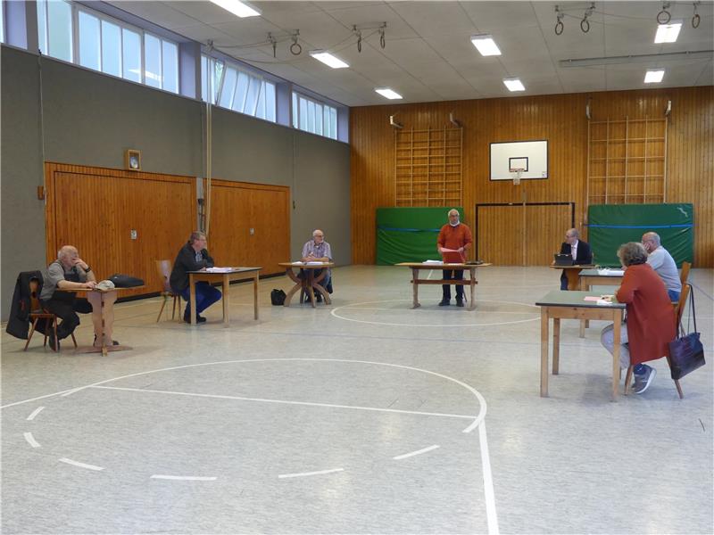 Zu Corona-Zeiten tagt der Wildemanner Ortsrat in der Turnhalle.  Archivfoto: Römhild