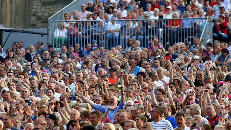 Kaiserpfalz-Open-Airs kehren nach Goslar zurück Zu den drei Pfalz-Open-Airs 2022 kamen rund 20.000 Besucher. Dieses Mal rechnet der Veranstalter eine Nummer kleiner.