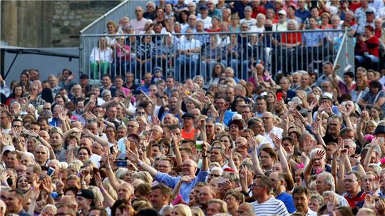 Zu den drei Pfalz-Open-Airs 2022 kamen rund 20.000 Besucher. Dieses Mal rechnet der Veranstalter eine Nummer kleiner.