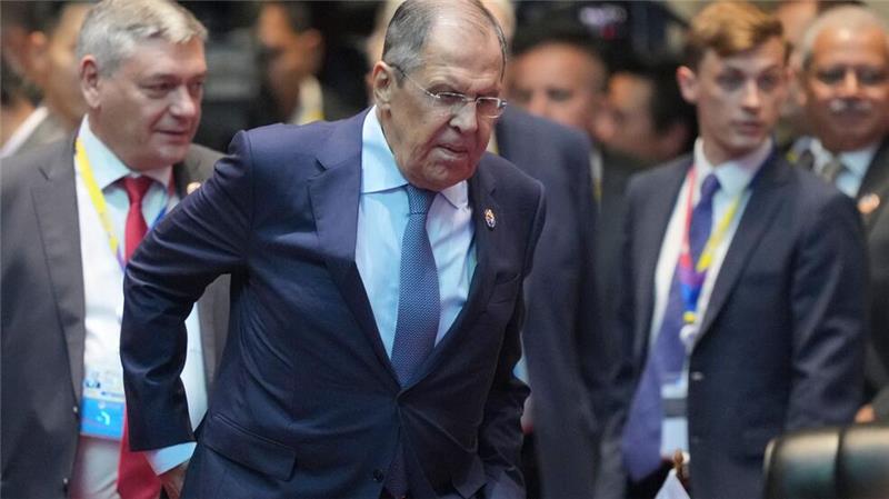 Zu einem direkten Treffen zwischen dem russischen Außenminister Sergej Lawrow und US-Außenminister Antony Blinken kam es beim Asean-Gipfel nicht.