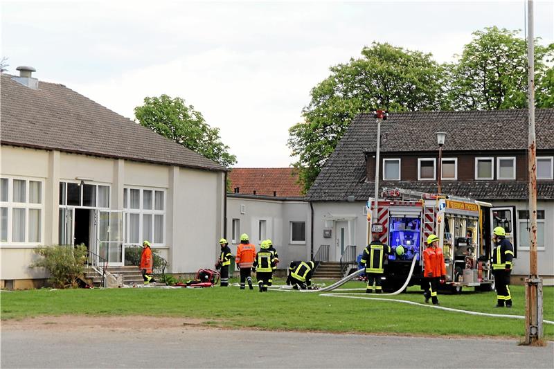 Zu einer großen Übung im Othfresener Dorfgemeinschaftshaus rücken am Freitag vier Feuerwehren an. Foto: Leifeld