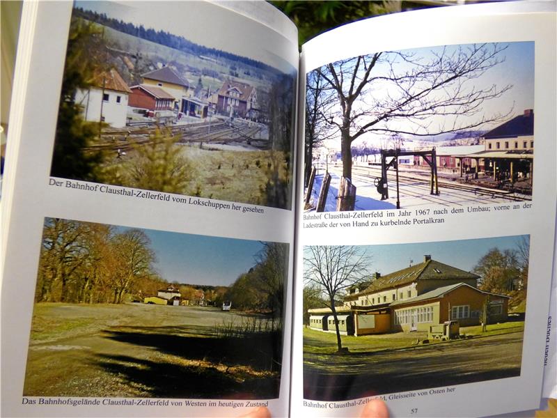 Zu einstigen Schauplätzen und heutigen Orten entlang der 1976 stillgelegten Bahnlinie führen Ingrid Lader und Ulrich Hermanns in ihrem aktuellen Buch „Die Innerstetalbahn früher und was man heute noch von ihr sehen kann“.  Foto: Ebeling