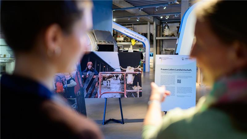 Zu wenige Frauen leiten landwirtschaftliche Höfe. 