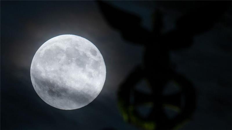 Neun Optionen: Nasa legt potenzielle Mond-Landestellen fest Zuletzt waren 1972 im Rahmen der „Apollo“-Missionen der Nasa Menschen auf dem Mond. (Archivbild)