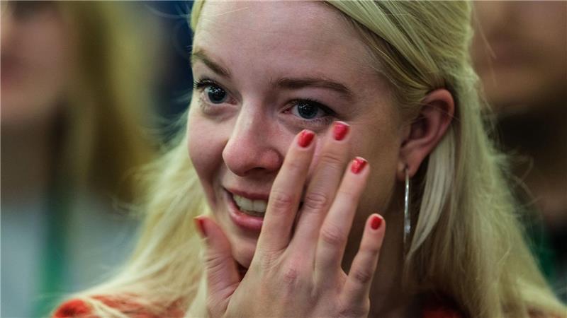 Trotz und Tränen: Grüne-Jugend-Chefin Nietzards Abschied Zum Abschied flossen bei Jette Nietzard Tränen.