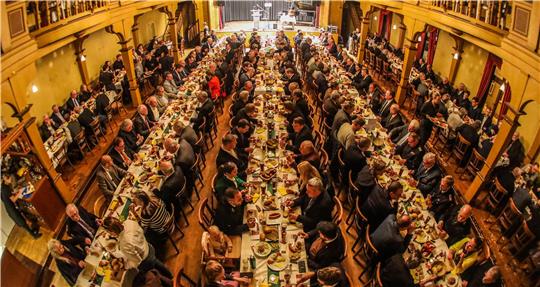 Zum Harzer Tzscherper ist ein voller Glück-Auf-Saal garantiert.