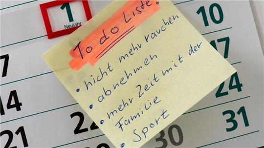 Zum Jahresanfang nehmen sich viele Menschen vor, Gewohnheiten zu ändern. (Symbolbild)