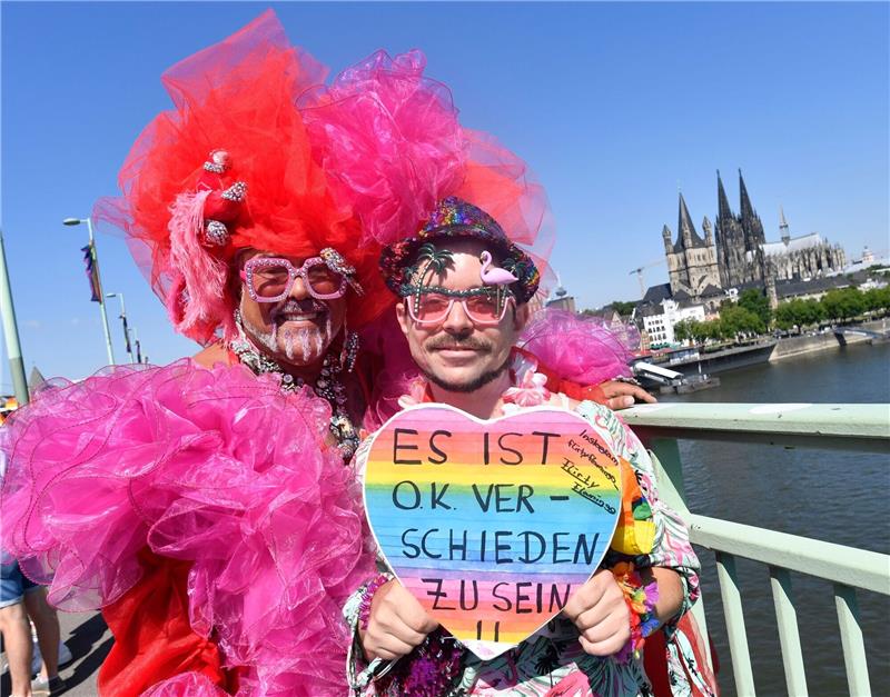 Köln am CSD-Wochenende im Zeichen des Regenbogens Zum Kölner CSD werden wieder Hunderttausende Menschen erwartet.