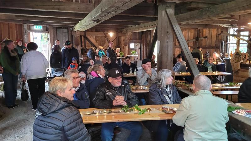 Zum Museumsfest strömen auch viele Einheimische in das Oberharzer Bergwerksmuseum, hier in den Pferdegaipel.