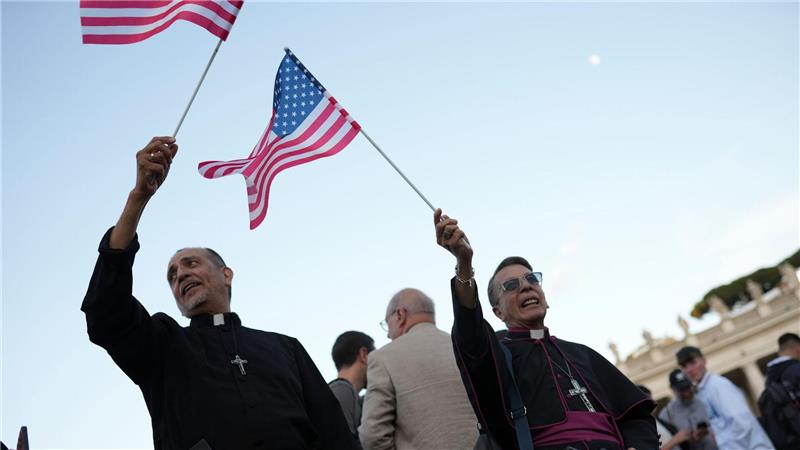 Der amerikanische Papst und der stolze Präsident Zum ersten Mal ist ein US-Amerikaner Oberhaupt der katholischen Kirche.