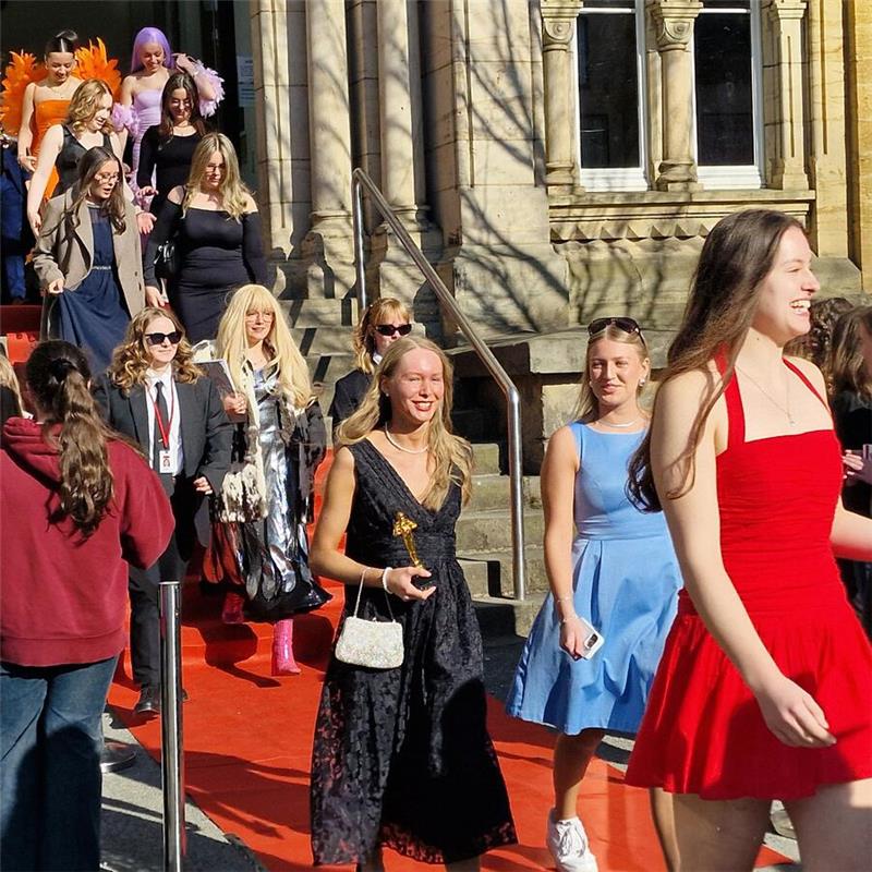 Zum krönenden Abschluss wählen die RG-Abiturienten am Freitag das Motto "red car...