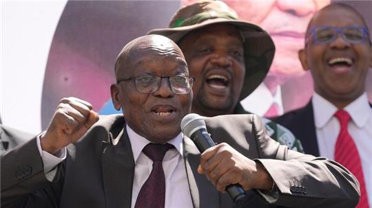 Zuma hatte eine eigene Partei gegründet.