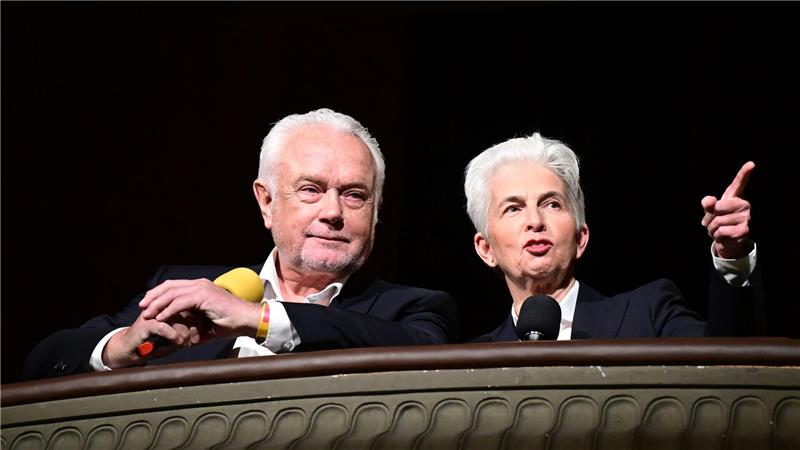 Zur Lage seiner Partei gab Kubicki oft Kommentare von der Seitenlinie ab, hier mit Marie-Agnes Strack-Zimmermann. (Archivbild)