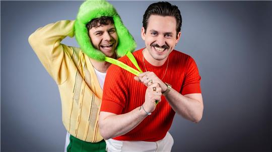 Zusammen mit David „Miirtek“ Starosciak (l.) will der aus Salzgitter stammende Marti Fischer (r.) Deutschland beim Eurovision Song Contest vertreten.