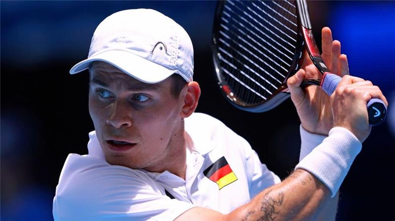 Zverev-Ersatz Daniel Masur verlor sein Einzel gegen den Kasachen Alexander Schewtschenko.