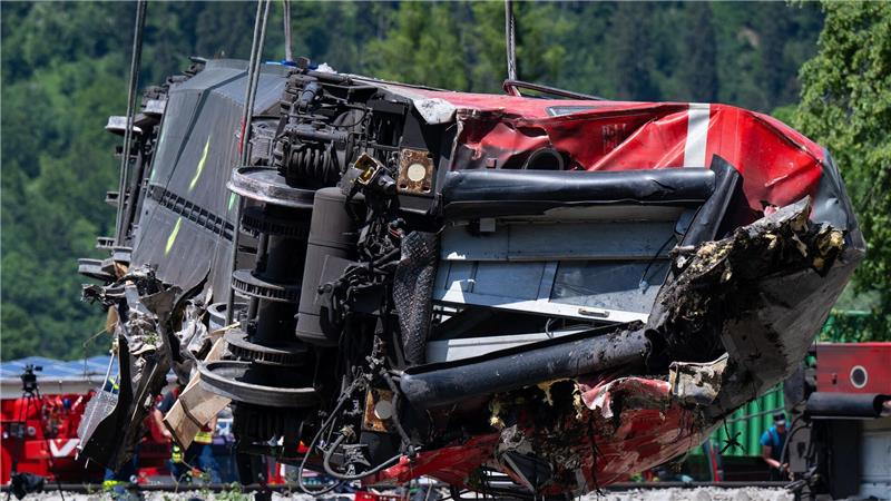 Prozess um tödliches Zugunglück von Garmisch gestartet Zwei Menschen sind wegen fahrlässiger Tötung angeklagt. (Archivbild)