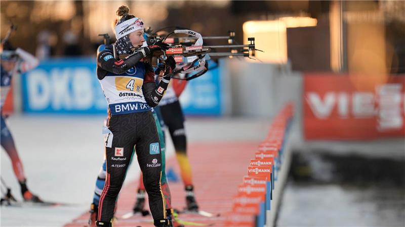 Preuß hadert nach Fehlstart: „Schlechte Leistung“ Zwei Strafrunden von Selina Grotian warfen die deutsche Staffel weit zurück.