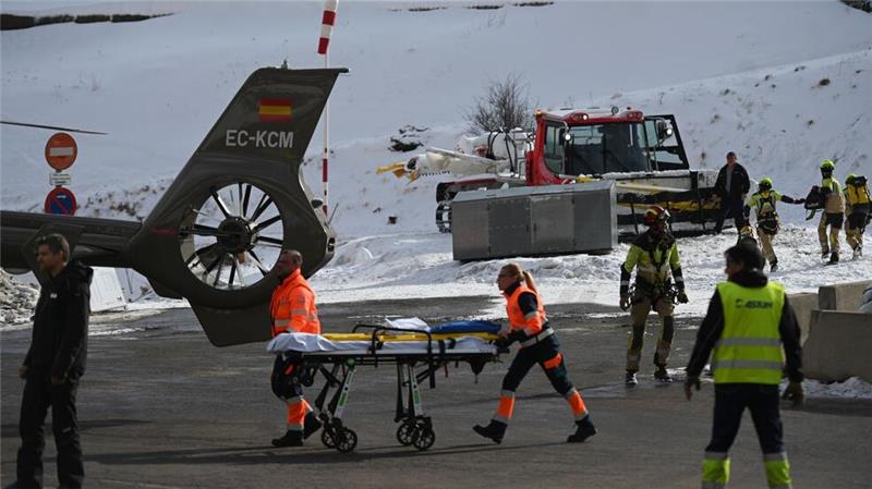 Viele Verletzte bei Skilift-Unfall im Winterparadies Zwei junge Spanierinnen wurden schwer verletzt.