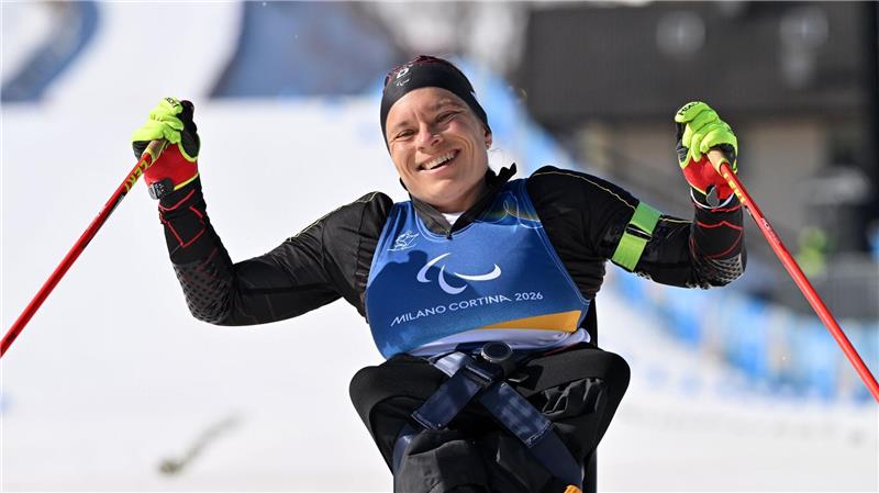 Zweites Rennen, zweite Medaille für Anja Wicker. 