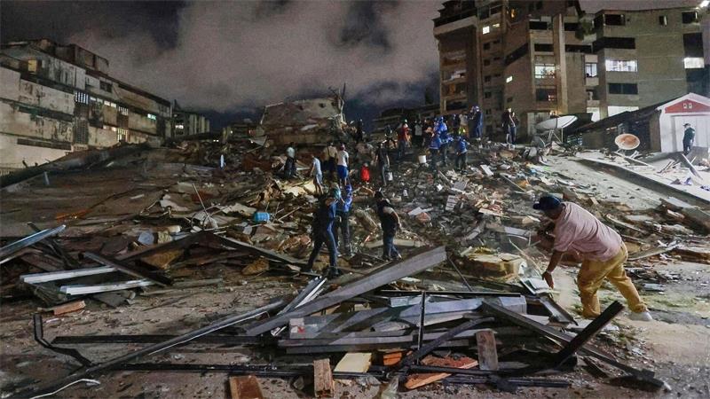 „Es war fürchterlich“ - Angst und Zerstörung in Venezuela Zwischen beiden Beben lagen nur 39 Sekunden.
