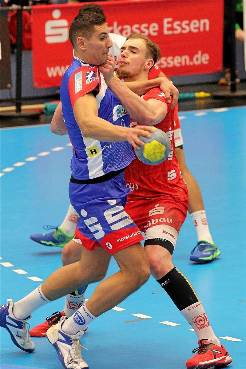 Tim Zechel spricht über Bundesligastart mit Essen <p>Der Bad Harzburger Tim Zechel (re.) geht davon aus, dass in dieser Bundesliga-Saison alle Spiele ohne Zuschauer ausgetragen werden. Foto: Wolfgang Stummbillig</p>