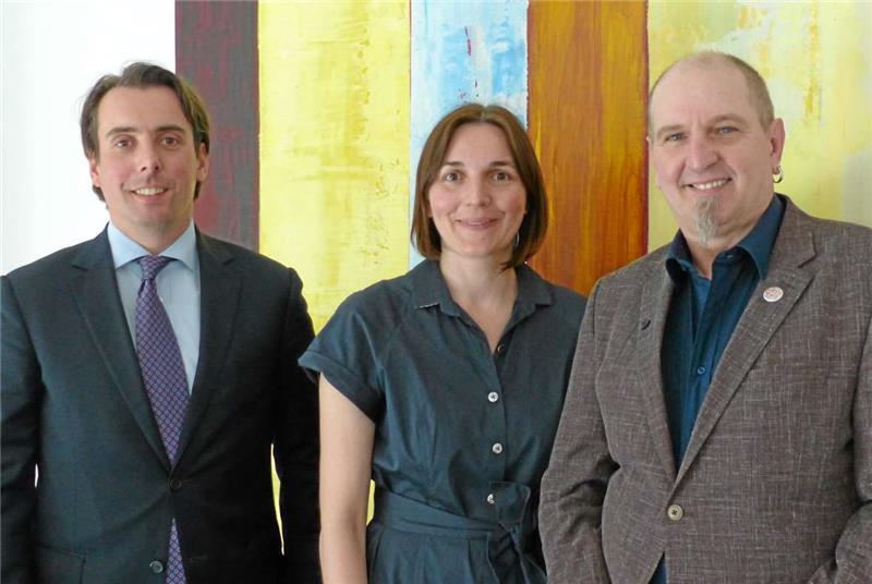 <p>Der Lehrer: Zuletzt war Holger Zientek-Dreißig (rechts) an der Vienenburger Vicco-von-Bülow-Oberschule tätig.</p>